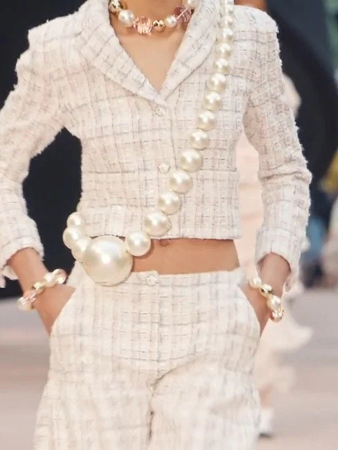 Classic Pearl Crossbody Bag