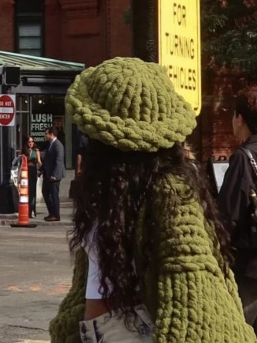 Solid Chunky Bucket Hat