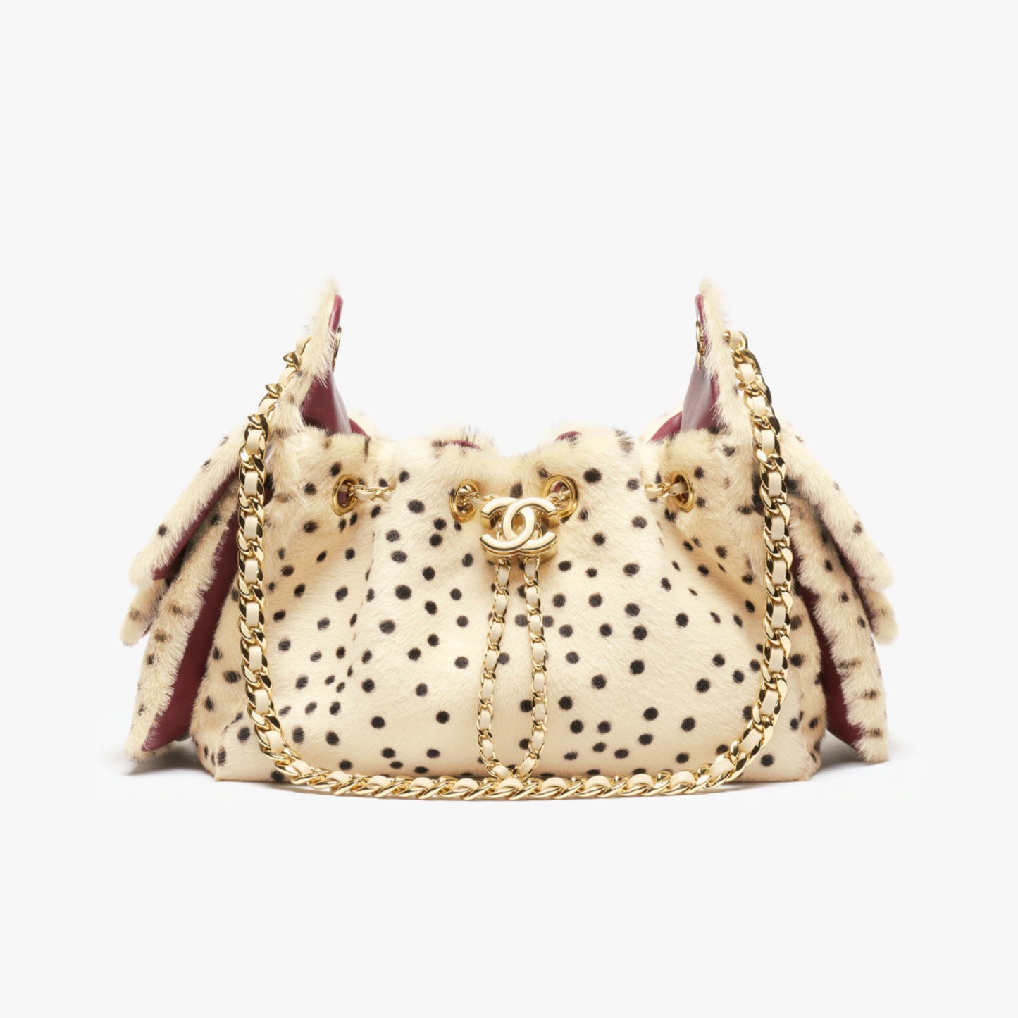 Doublie-C Lambskin Metal Mini Handbag