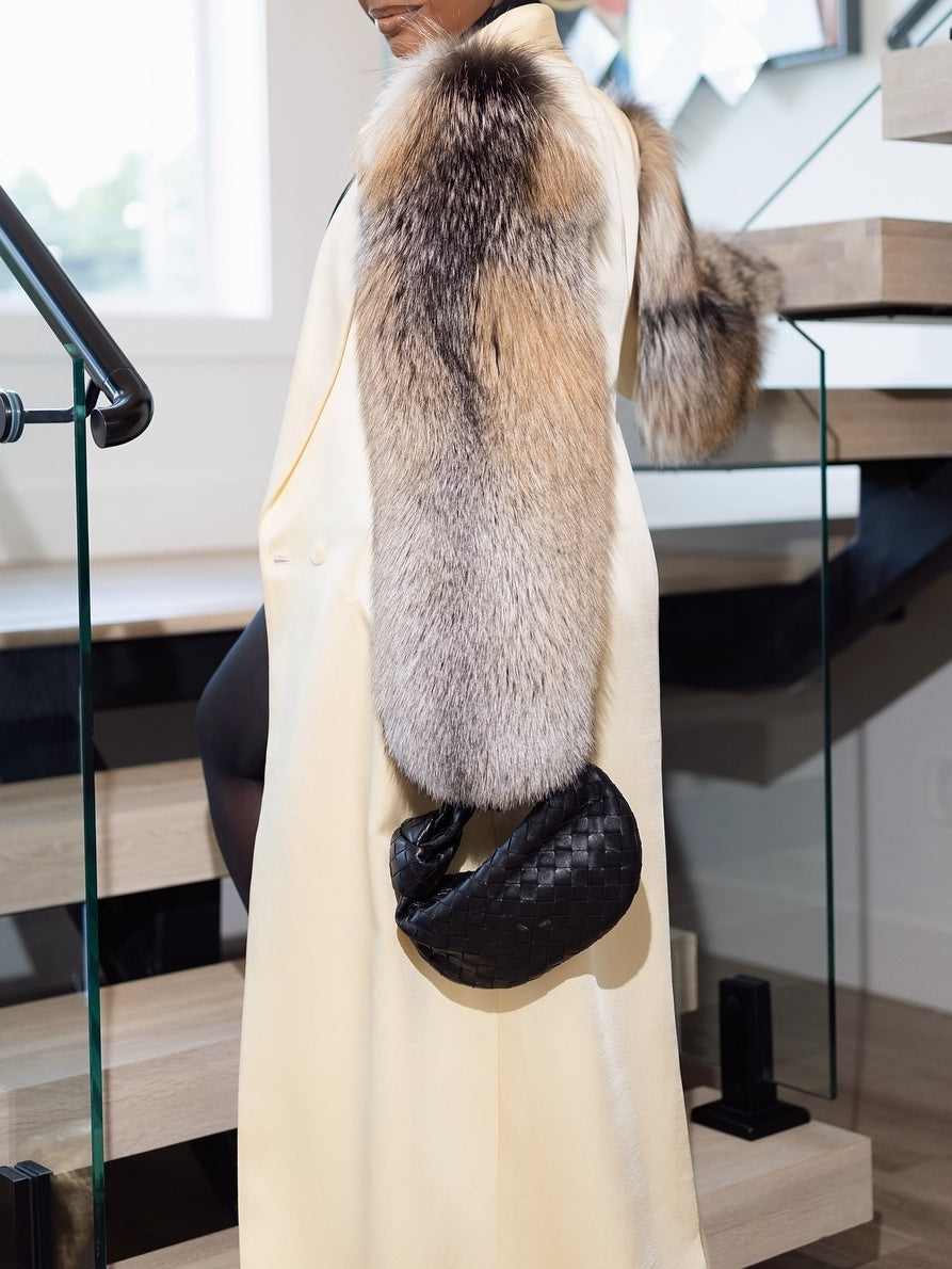 Eco-friendly Fur Stitching Coat（✔️Free shipping）