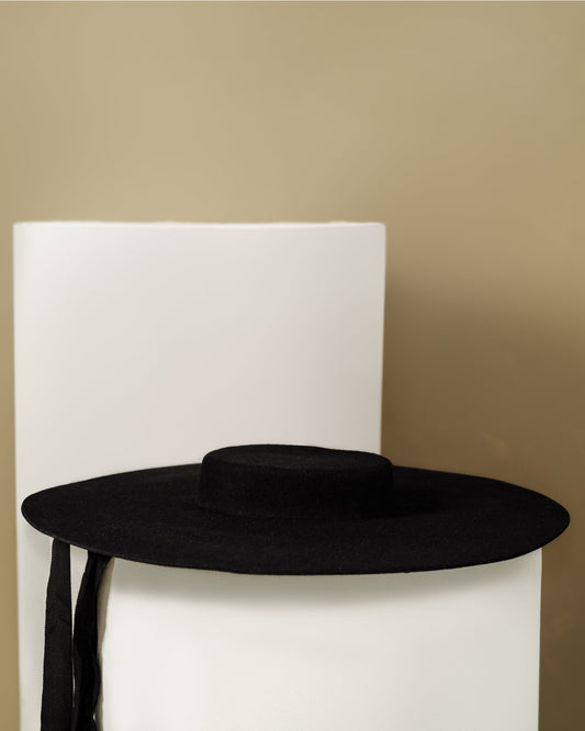 Classic Black Bowler Hat