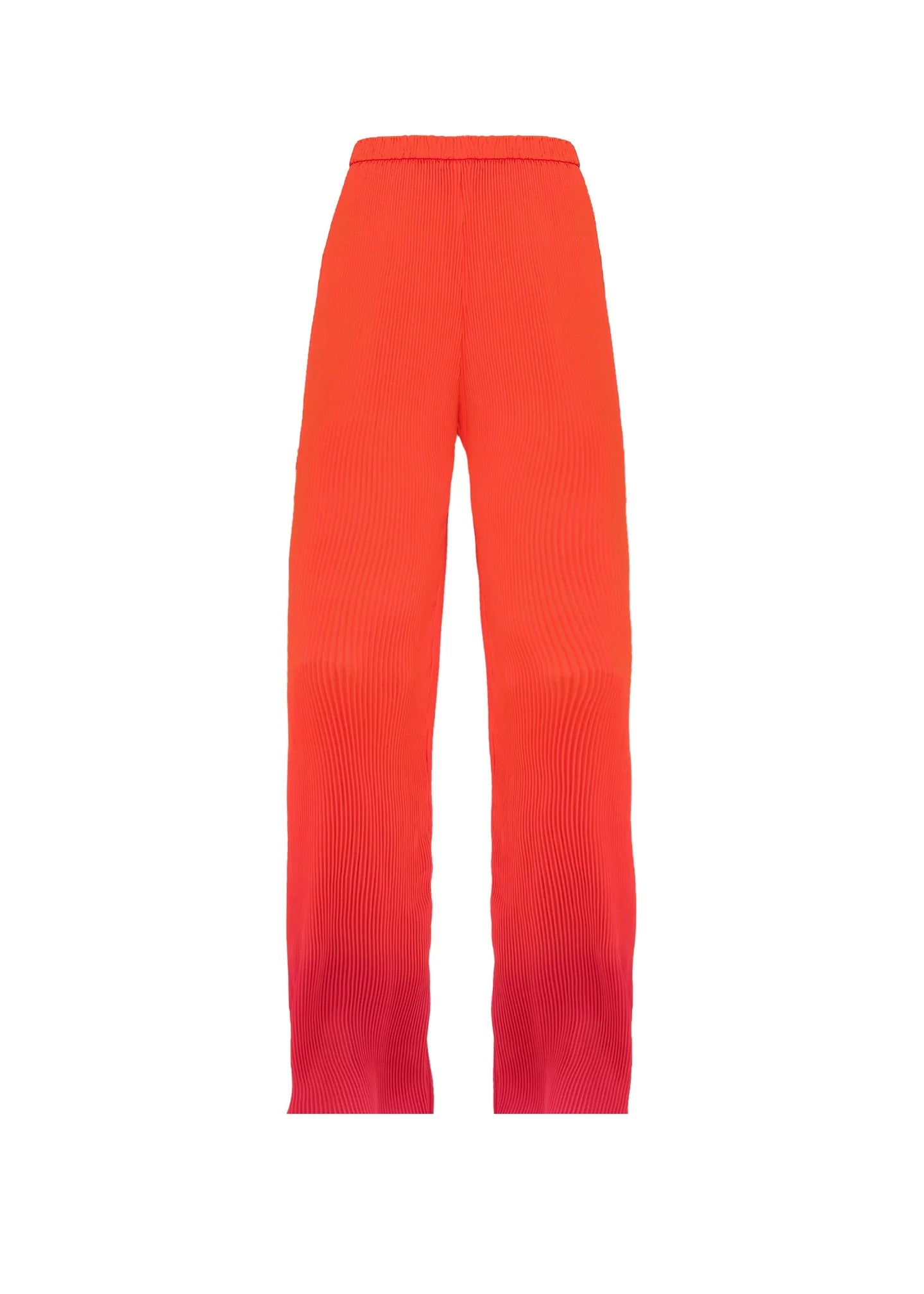 Crop Top and Pleated Pants 2-piece set