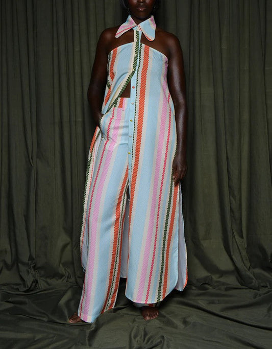 Pants In Multi Diamond Strinpes