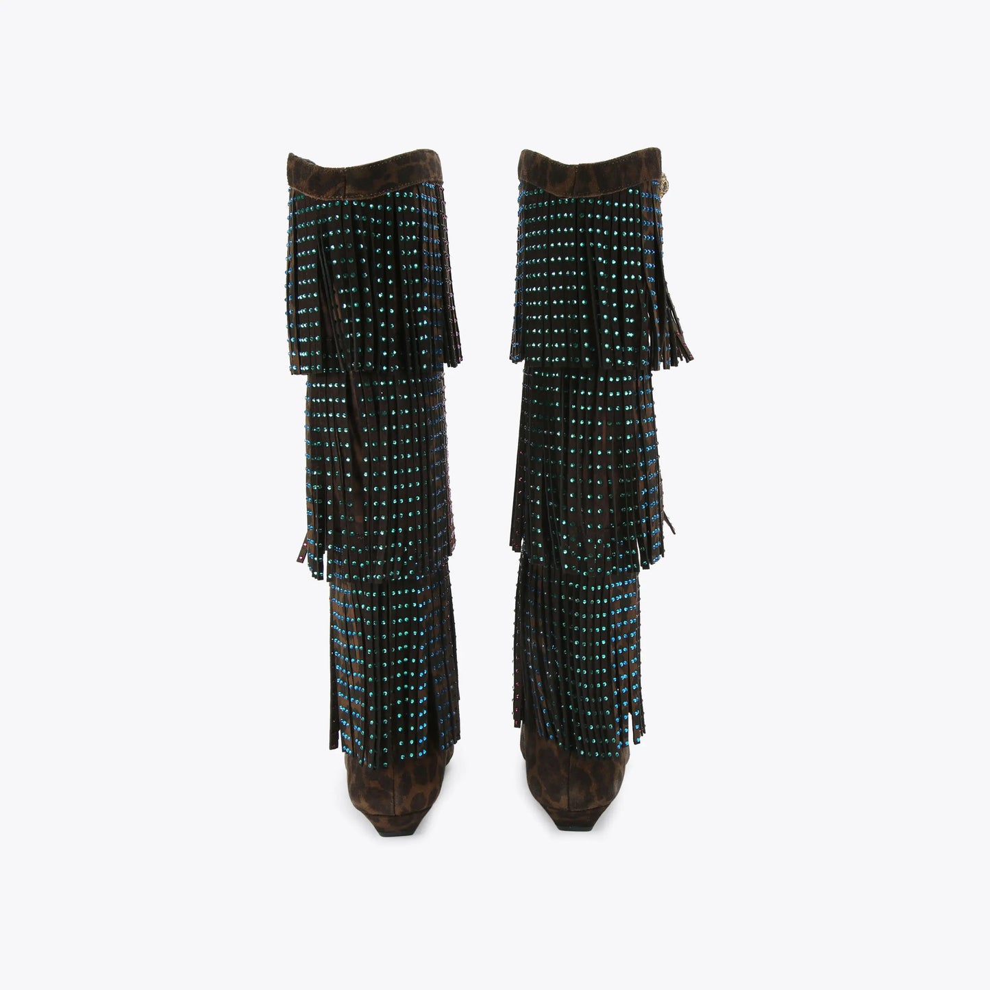 Western Fringe Pull On Boot