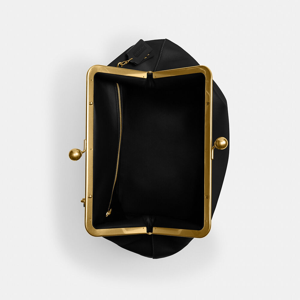 Large Kisslock Frame Bag