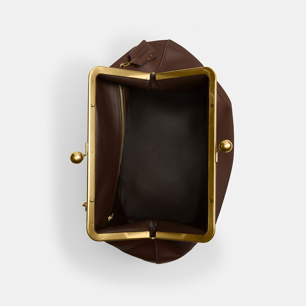 Large Kisslock Frame Bag