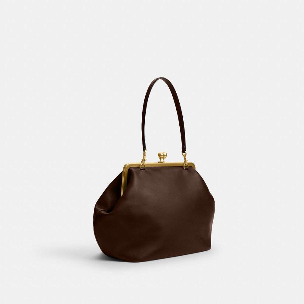 Large Kisslock Frame Bag