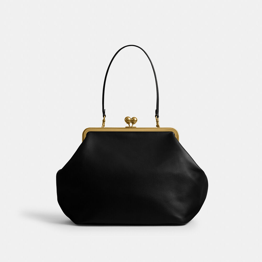 Large Kisslock Frame Bag