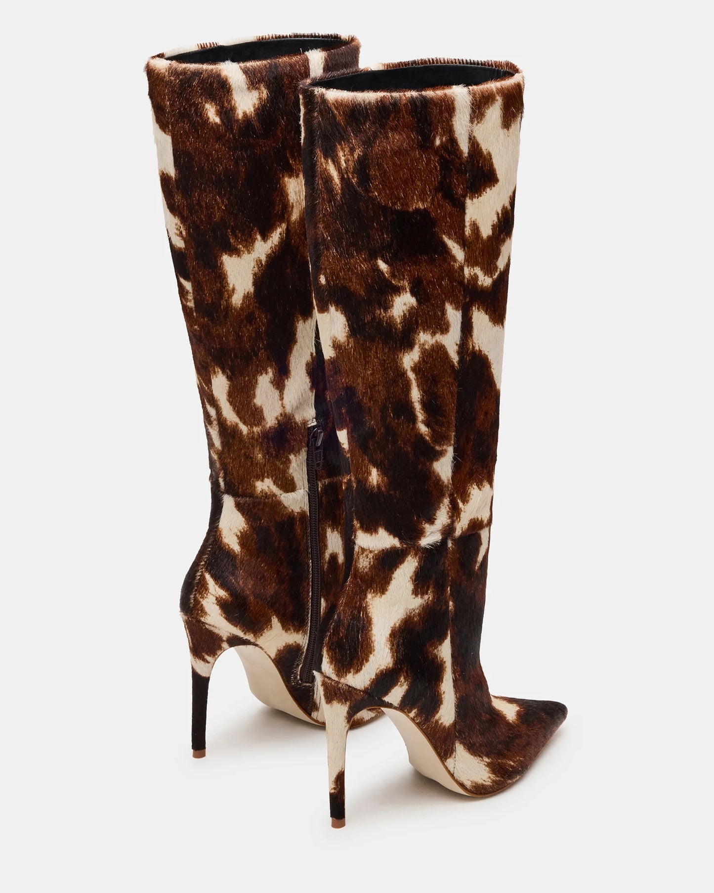 Nitro Brown Cow Print Boots