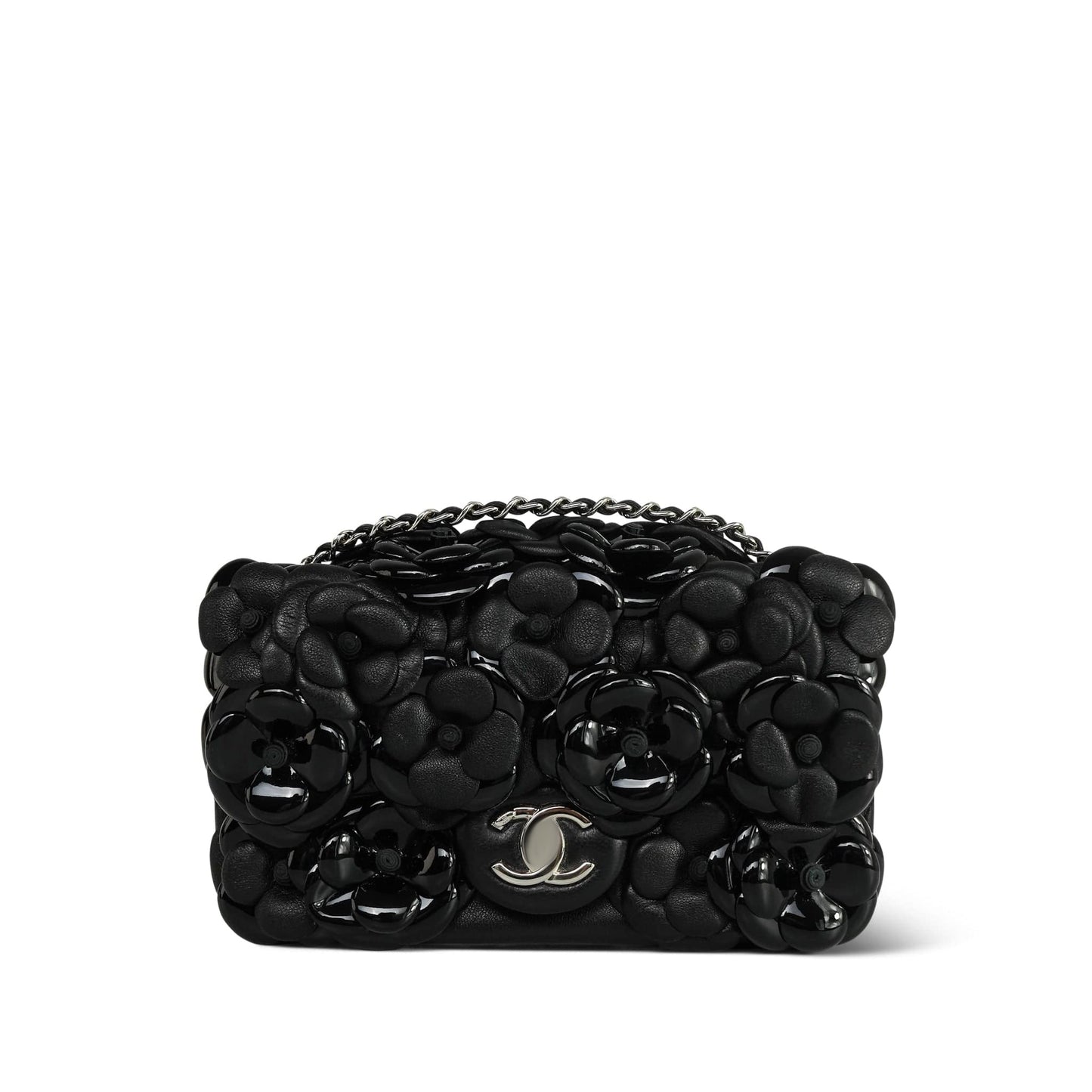 Mini Rectangular Camellia Flap Bag