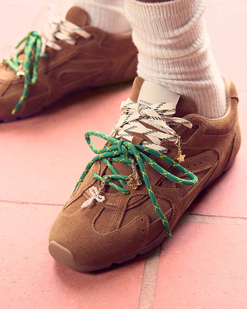Aziel Camel Suede Sneakers
