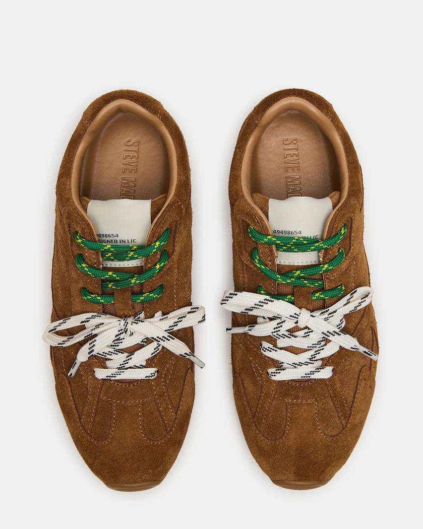 Aziel Camel Suede Sneakers
