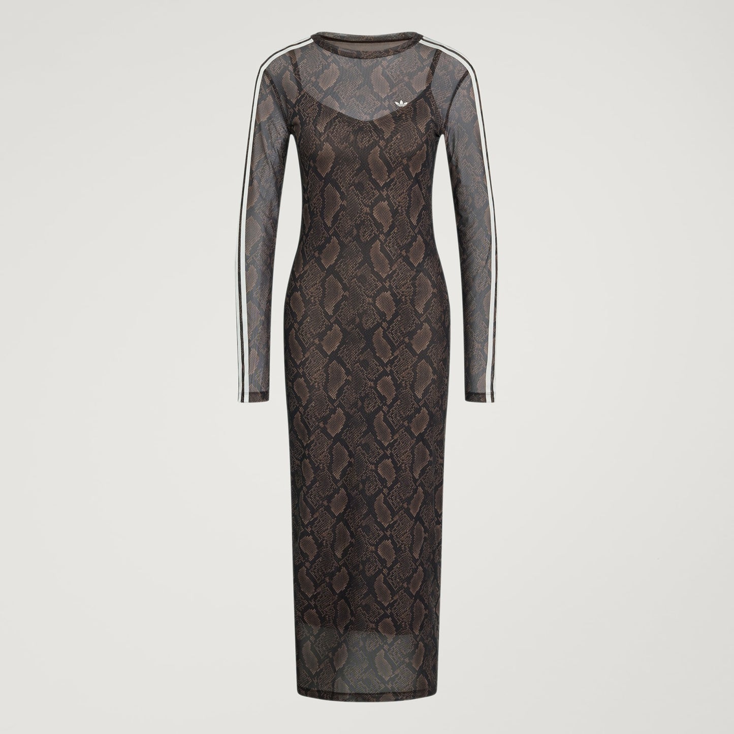 Snake Print Maxi Dress