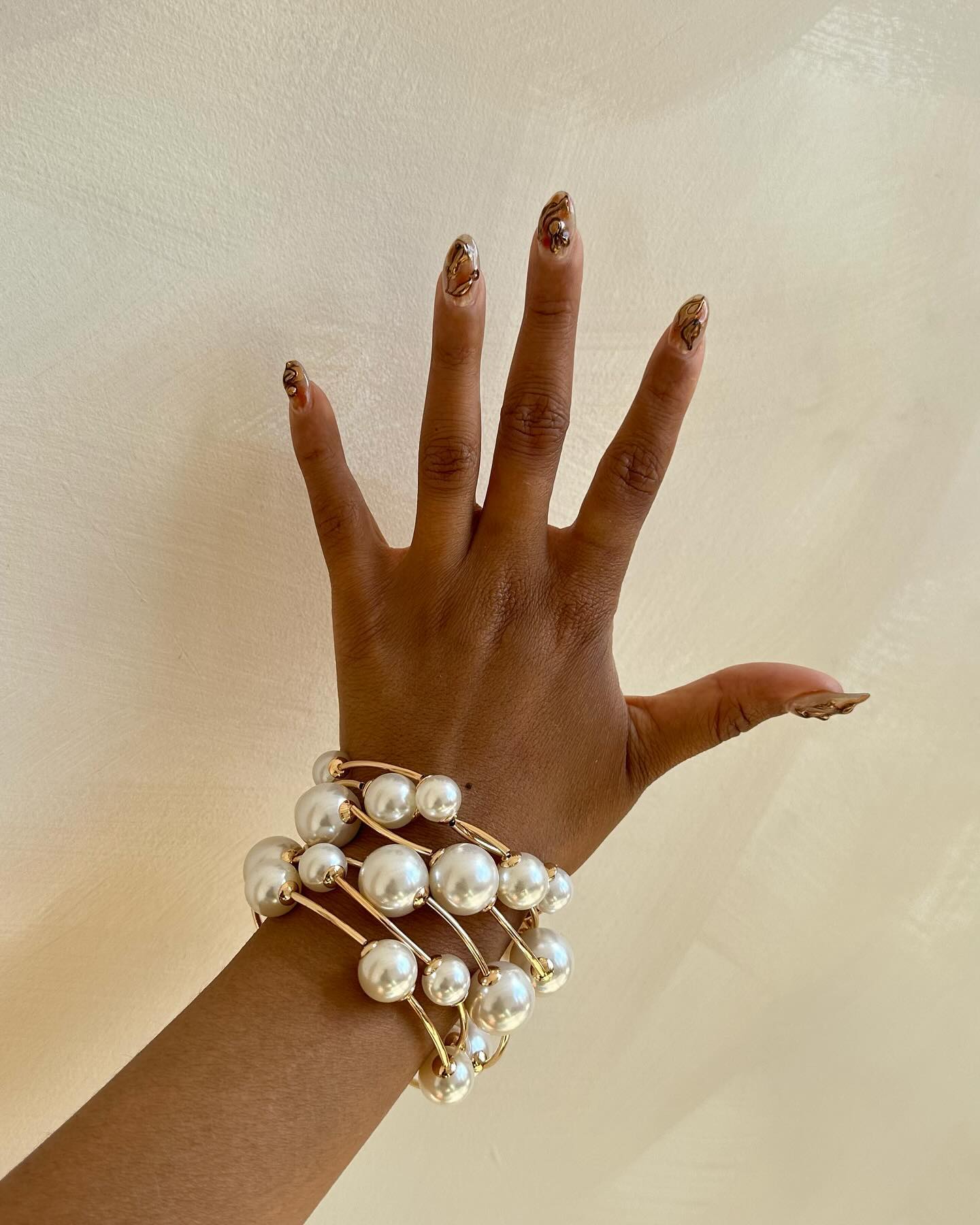 Crystal Pearl Blessing Bracelet