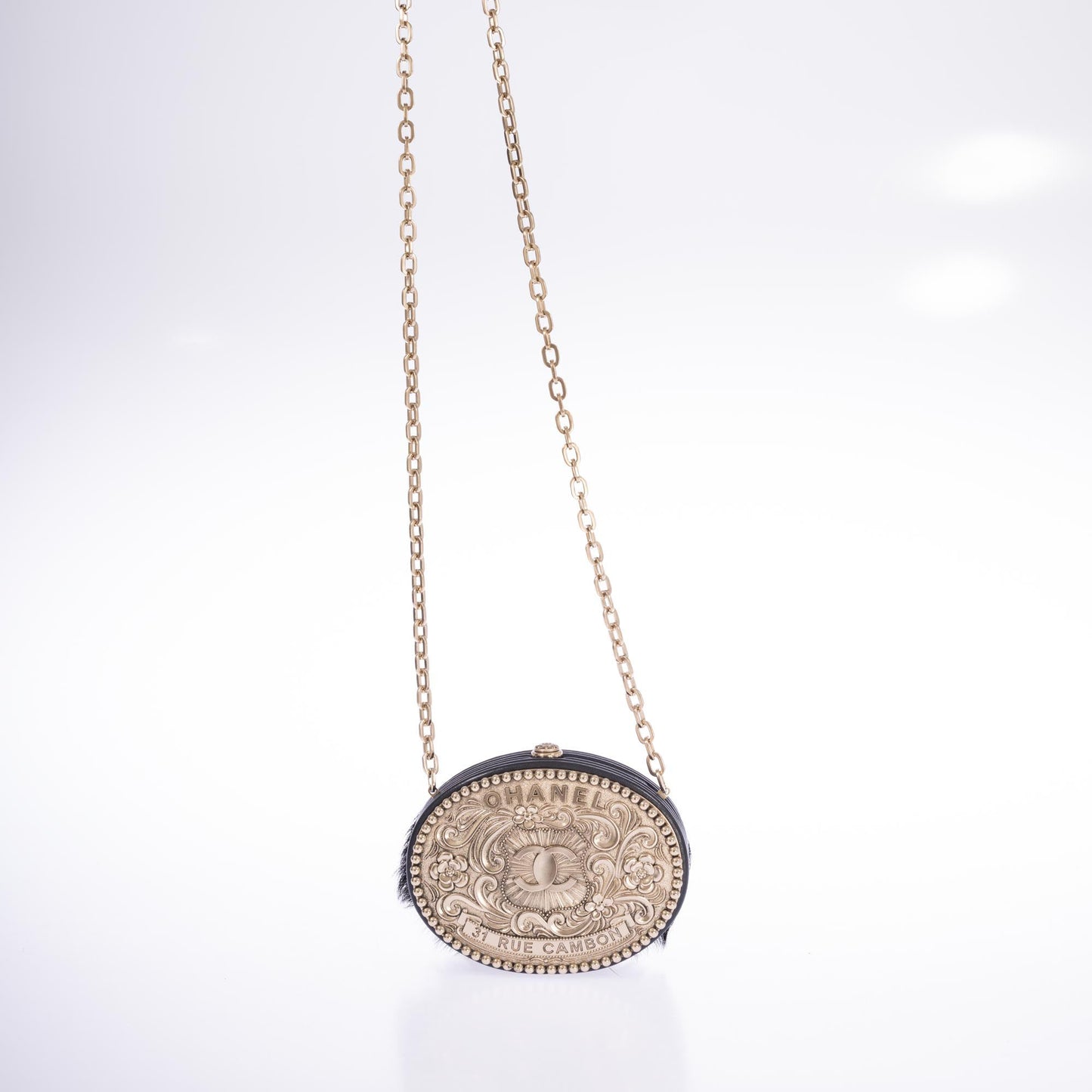 Vintage Dallas Pony-hair Belt Buckle Bag