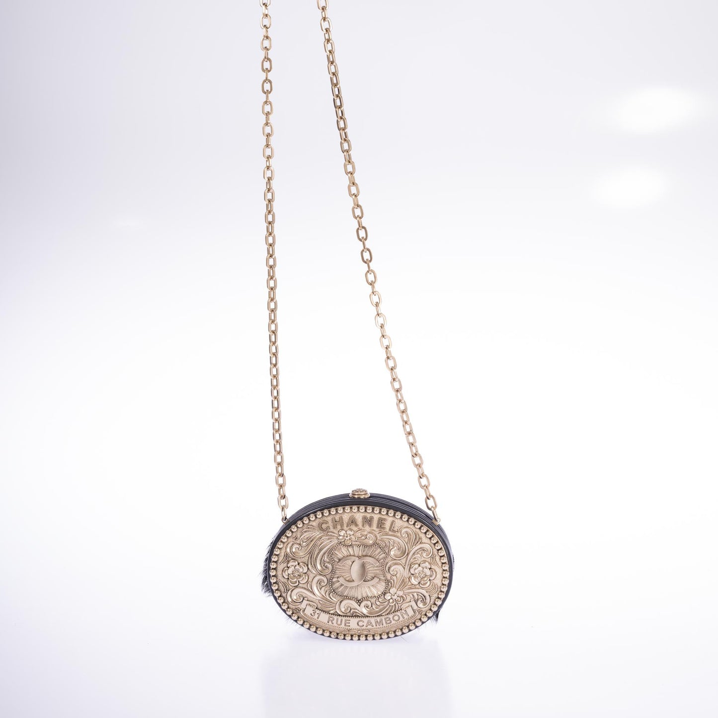 Vintage Dallas Pony-hair Belt Buckle Bag