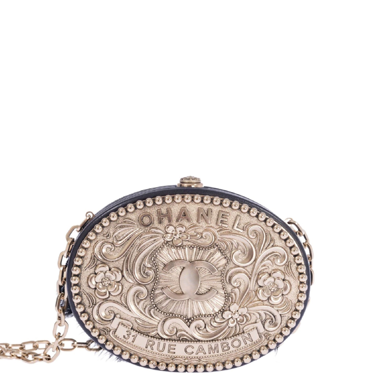 Vintage Dallas Pony-hair Belt Buckle Bag