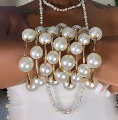 Crystal Pearl Blessing Bracelet