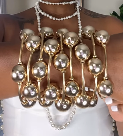 Crystal Pearl Blessing Bracelet